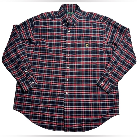 Lauren Ralph Lauren Long Sleeve Button Down Mens Large - Picture 2 of 8